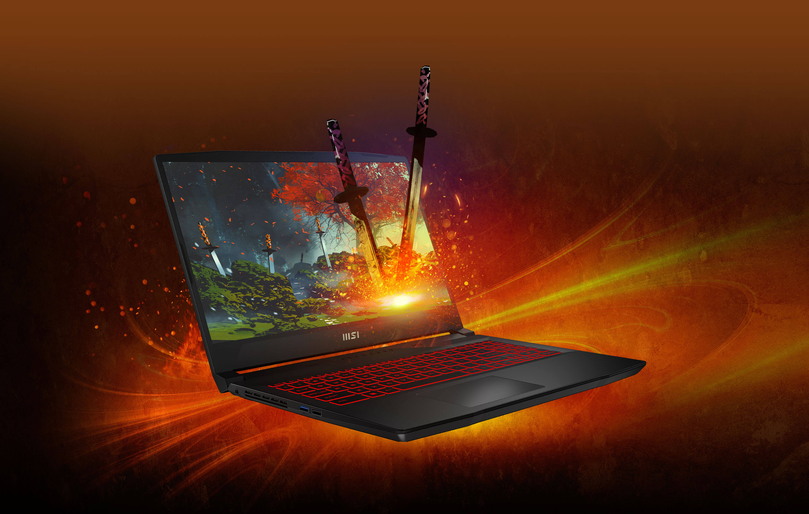 Katana GF series gaming laptop